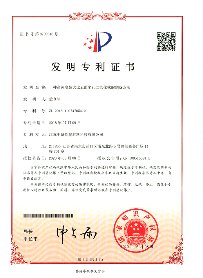 Patent For Invention